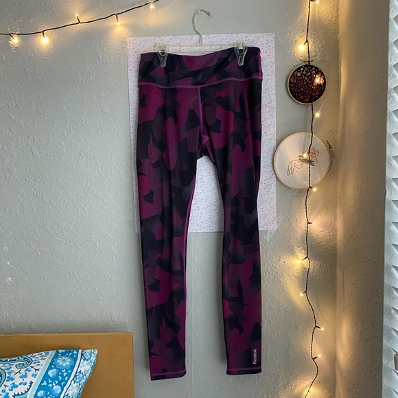 Reebok Multicolored Leggings - Picture 1 of 5